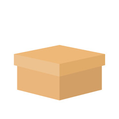 Realistic set of cardboard boxes. cardboard boxes template. Isolated on a transparent background. Vector illustration. Can be used for food, medicine, cosmetics, 3d. Ready for your design
