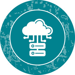 Cloud Database Icon