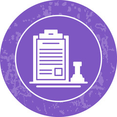 Fototapeta premium Stamp Icon