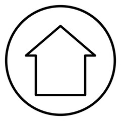 Obraz premium home icon