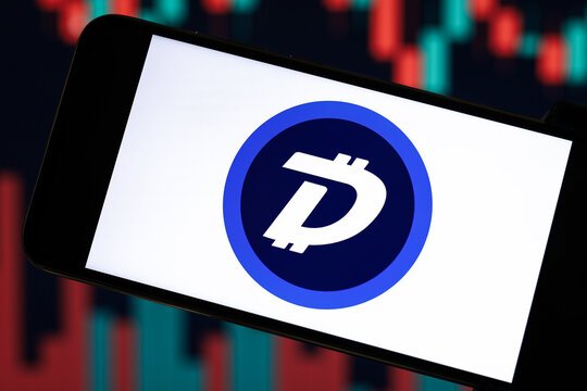 DigiByte (DGB) editorial. Illustrative photo for news about DigiByte (DGB) - a cryptocurrency