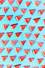 Exotic summer  background with tropical fruits