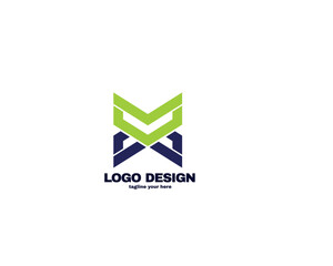 modern and simple design concept logo for company . simple logo with gradient color template . vector file eps 10