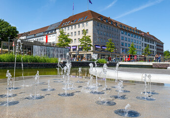 Kiel, Innenstadt am Ratsdienergarten