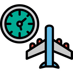 Jet Lag Icon