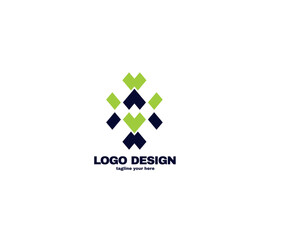 modern and simple design concept logo for company . simple logo with gradient color template . vector file eps 10