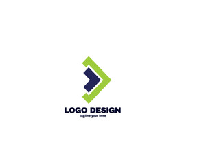 modern and simple design concept logo for company . simple logo with gradient color template . vector file eps 10