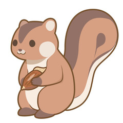 リスのイラスト