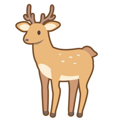 鹿のイラスト