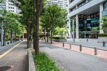 新宿の街並み