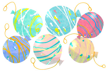 夏祭りの水風船セット