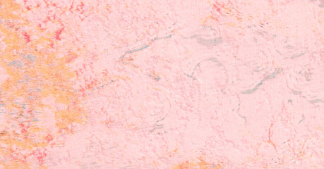 Illustration with pink abstract background.