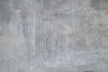 Fototapeta premium Old Concrete wall In black and white color, cement wall, broken wall, background texture