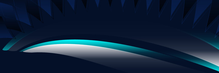 Abstract blue background vector design