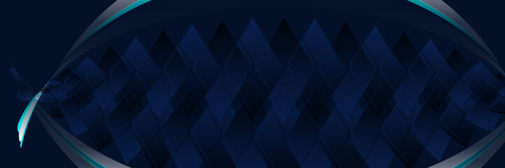 Abstract blue background vector design