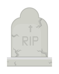 halloween tombstone icon