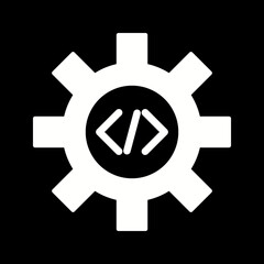 Unique Code Optimization Vector Icon