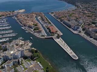 Obraz premium Martigues - Venise Provençale - Provence Alpes Côte d'Azur - France