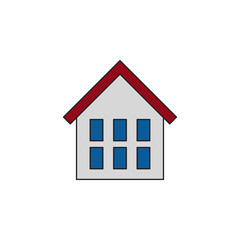 house icon vector for website symbol icon presentation