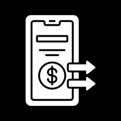 Fototapeta premium Transfer Icon