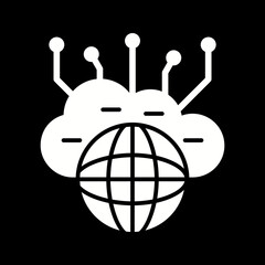 Computing Cloud Icon