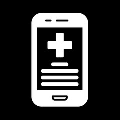 Fototapeta premium Smartphone Icon