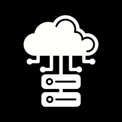 Cloud Database Icon