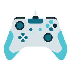 modern gamepad illustration for games