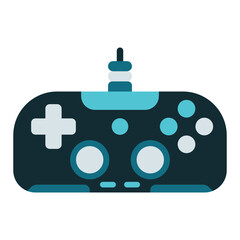 modern gamepad illustration for games