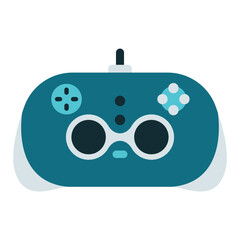 modern gamepad illustration for games
