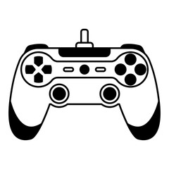 modern gamepad illustration for games