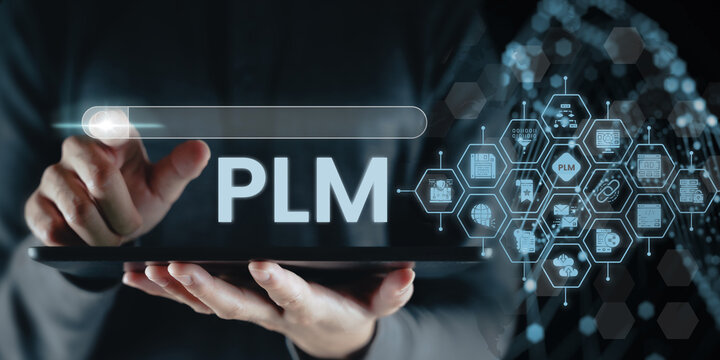 PLM Product Lifecycle Management , digital marketing image, online marketing image
