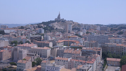 Marseille - Basilique Notre Dame de la Garde - La bonne mère - Provence Alpes Côte d'Azur - France