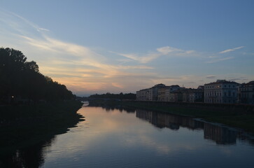 Sunset Reflection on the River