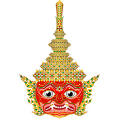 Khon, masked dance drama in Thailand