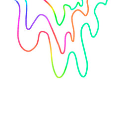 Irregular Freeform aesthetic abstract Handdraw Organic Shape.