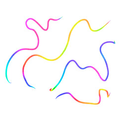 Irregular Freeform aesthetic abstract Handdraw Organic Shape.