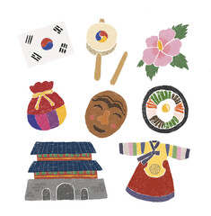 Illustration of Korea