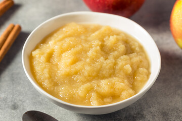 Homemade Organic Healthy Apple Sauce