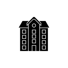 school building vector for website symbol icon presentation