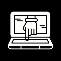 Computer Hacking Icon