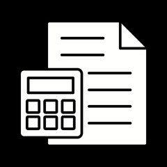 Fototapeta premium Calculator Icon