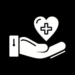 Obraz premium Care Icon