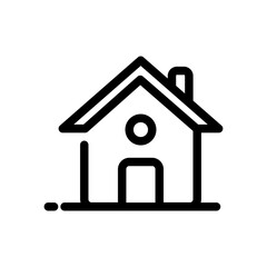 home, house icon vector illustration on white background.