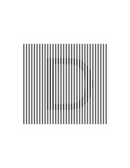 D word line use your eye test  black and white stripes 