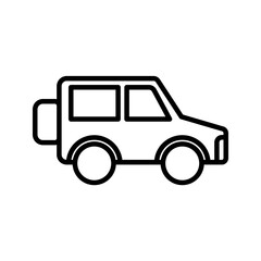 Obraz premium car icon on transparent background 