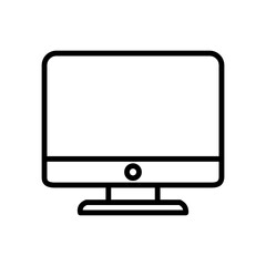 computer icon vector illustration on white background.
