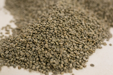 Grains of coffee