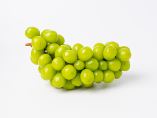 Green Grape isolated on white background