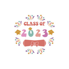 Class of SVG BUNDLE, retro groovy vintage class of svg, Seniors SVG png, Graduation class of svg png, first day of school, Back to School